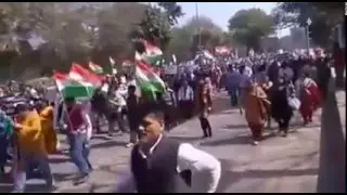 March for unity in Delhi  ‪#‎MarchForUnity‬ #JNU