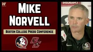 Mike Norvell Boston College Postgame Press Conference | FSU Football | Warchant TV #FSU