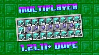 Minecraft Java Voucher Multiplayer Duplication Glitch