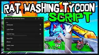 *BEST* New Rat Washing Tycoon Script 🔥 So OP Scripts