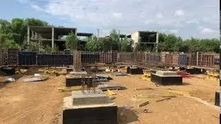 Мелкощитовая опалубка.