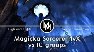 ESO - Solo Sorcerer PvP - Ravaging Groups in Imperial City