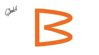 B Letter Logo Design || Illustrator Logo Design || Shakil Ahmed || SR Graphics Point BD || #Logo