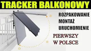 Rozpakowywanie. Pierwszy w Polsce TRACKER BALKONOWY