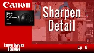 6 Sharpen Detail   Canon DPP 4