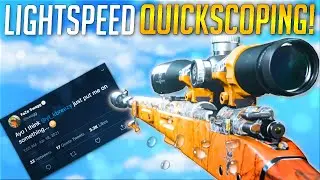 The Absolute BEST Quickscoping Kar98k class In Warzone!😈(That might just get you Banned for aimbot😳