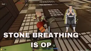 INFINITY CASTLE SOLO USING STONE BREATHING | DemonFall