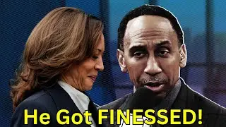 Stephen A. Smith DESTROYS Kamala Harris on Policy and Campaign