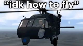 Helicopter pilot's first day at work