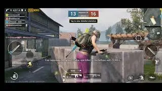 Kid playing pubg on phone