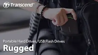 Transcend  Rugged Hard Drive and USB Flash Drive