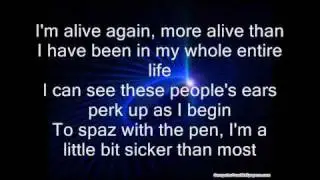 Eminem Feat. Lil Wayne- No Love Lyrics (Lyrics ON Screen)! HQ
