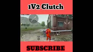 1v2 Clutch Video In Bgmi Gameplay Video 😡 #short#shorts
