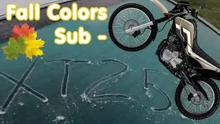 XT250 Goes SubZero