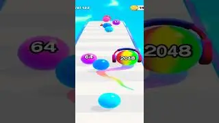 Ball Number Merge Games 3D (android) level 132 #2048ballgame #ballgame #2048balls
