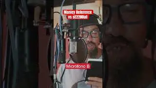 ¿Eres capaz de adivinar cuál es cada micrófono? (Manley Reference vs sE Electronics 2200)