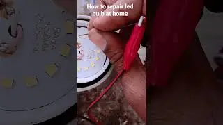 How to repair led smd bulb at home