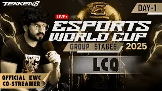 🔴Restreaming: EWC LCQ - TEKKEN 8 - Day 1 - Pools (Part 1)