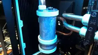 Primochill VUE coolant on display at PDXLAN