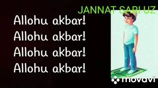 BOMDOD NOMOZINI O'QILISHI TO'LIQ...  2 RAKAT SUNNAT 2 RAKAT FARZ...