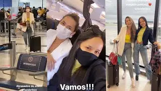 PRIMEIRA VIAGEM JUNTAS + LAÍS CHEGOU ATRASADA + TOUR PELO HOTEL