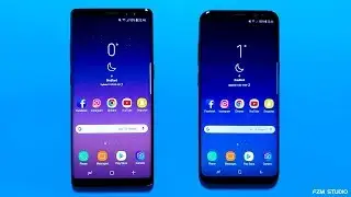 Samsung Galaxy S8 Plus VS Samsung Galaxy Note 8 - Speed Test (4K)