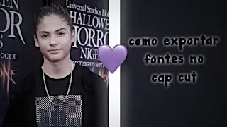 como exportar fontes no cap cut 🫶🏼🫶🏼