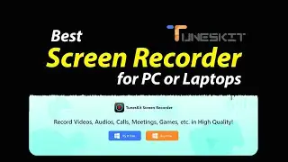 Best Screen Recorder for PC or Laptop 2023 | #TunesKit Screen Recorder Record