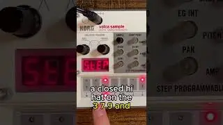 Boombap vibes on the Korg Volca Sample 