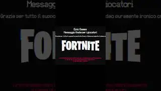 Fortnite chiude i server 🔒