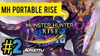 MH Portable Rise ~ full texture Remaster (first Amatsu with Dragon-Aura texture)