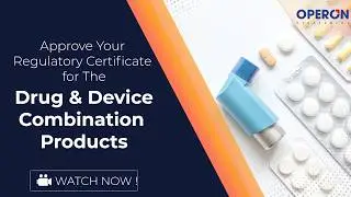 Drug Device Combination products certificate for medical devices