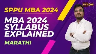 MBA SPPU SYLLABUS 2024 EXPLAINED | MBA 1st Sem Syllabus 2024 | DS CLASSES | Marathi | Swami Sir