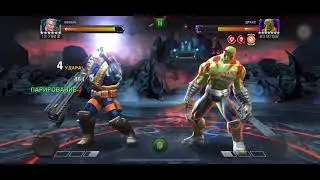 EASY DRAX BEAT. ESCAPE FROM TITAN EPISODE 4 THREAT LV 5 SIDEQUEST MCOC | Marvel Champions