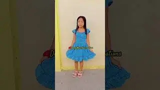 0032. Wearing my DIY Croptop terno skirt for kids #diyideas #diy #youtubeshort #recycleclothes