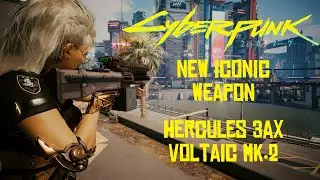 Hercules Voltaic Mk.2 - New Iconic Weapon | Cyberpunk 2077 Mods