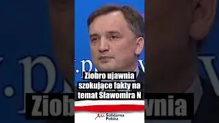Ziobro ujawnia szokujące fakty na temat Sławomira N.! #Shorts
