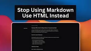 STOP Using Markdown, Use HTML Instead To Render Your Nextjs Blog