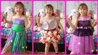 Ириша наряжается в новые платья для праздника.