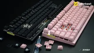 Motospeed GK82 87 Key Mechanical Keyboard - Gearbest.com