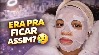 FIZ UMA LIMPEZA DE PELE PROFISSIONAL E OLHA O QUE ACONTECEU… 🤯 | VLOG | Bia Amaral