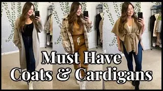Winter Must Haves 2022 | Coats & Cardigans Edition #FashionMustHaves