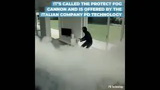 This unique security system uses fog to deter burglars.. .