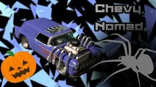 CHEVY NOMAD хэллоуин | челлендж🎃 🕷️🕸️ | Four horsemen diecast invitational