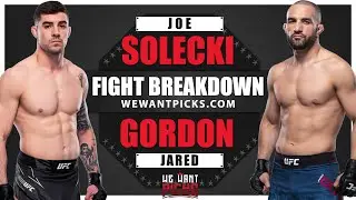 UFC Vegas 38: Joe Solecki vs. Jared Gordon Predictions | Bets | DraftKings | Monkey Knife Fight