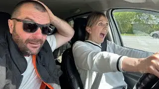 Sveta and I are mastering the traffic police (GIBDD) examination route according to the new 2024 ...