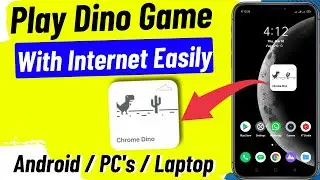 Play google dinosaur game With Internet | Dino game chrome