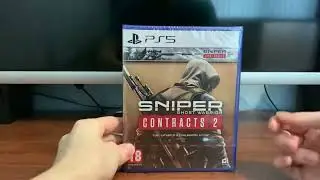 Распаковка игры Sniper Ghost warrior contracts (1 и 2 часть) для ps5