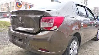 Logan rear panel replacement.