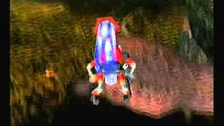 Sonic Adventure DX Glitch - E102 Gamma in the Sand Hill Tunnel
